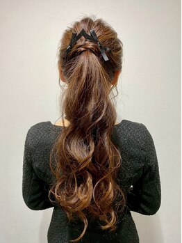 ダリア(Dahlia)の写真/お呼ばれヘアセットはお任せ下さい!周りと差がつく、あなただけの特別なスタイルをご提案いたします。