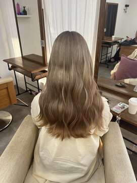 リングバイモアムー(Ring by Moremuu) <Hazuki>   ミルクティーベージュ