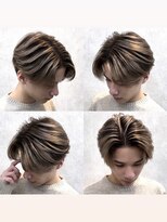 ジーナ 天神(Zina)&nbsp;メンズバレイヤージュ/センターパート