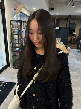 ナンバー(number+) 20代30代韓国風ダークグレージュ