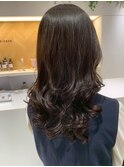 ショコラブラウン　デジタルパーマ