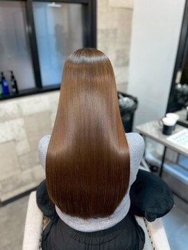 ハル 新宿(haru) ショコラベージュ/フェミニンロング/韓国/ツヤ髪カラー/艶髪