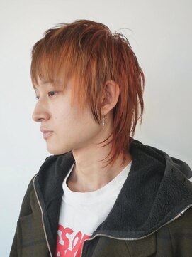 ブロック ジャポン(bloc japon) オレンジデザイン  マレットヘア/小林奏太