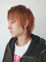 ブロック ジャポン(bloc japon) オレンジデザイン マレットヘア/小林奏太