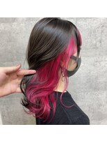 TONE（トーン）by Chara 池袋 髪質改善 ダブルカラー 【4月上旬OPEN（予定）】&nbsp;ケアブリーチで作る濃いめピンク【池袋東通り】