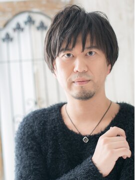 モッズヘア メン 新所沢店(mod's hair men) 大人ダークブラウン清潔感ビジカジダウンバングショートe新所沢