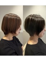 ジーナ 川崎西口(Zina)&nbsp;ミセスも若く☆マイナス5歳の大人ショートボブ♪