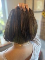 ナゴミ(NAGOMI)&nbsp;30代40代50代60代/インナーカラー/ボブ/仙台宮城野区
