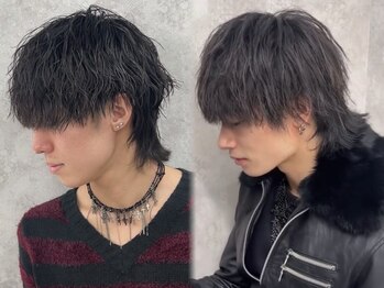 men's salon tiam 渋谷 メンズカット/メンズカラー/韓国【ティアム】の写真/《今トレンドの緩めパーマ》大人気の波巻きスパイラルパーマで、初めてパーマをかける方にも◎[渋谷/men's]