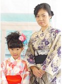 親子で浴衣