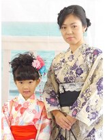 レイジースワン 親子で浴衣