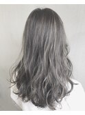 アッシュグレーハイライト