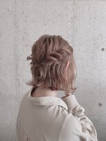 ピエドプールポッシュ(PiED DE POULE POCHE)&nbsp;超簡単ボブアレンジ