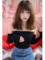 マーリャヘアー(mallia hair)&nbsp;くびれ外ハネミディアム