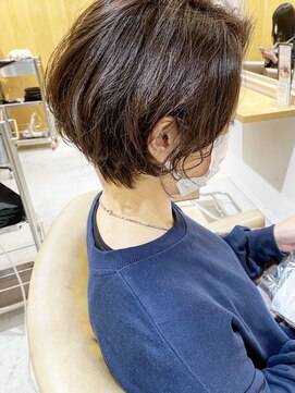 トリート 浦安店(TREAT) ショート×ニュアンスパーマ_TREAT浦安