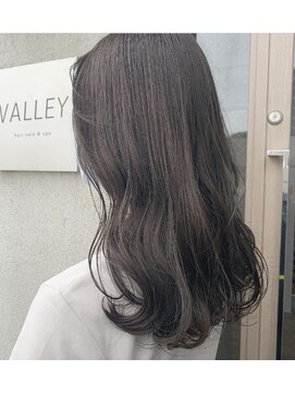 バリー(VALLEY) 【VALLEY hair care&spa】大人可愛いグレージュカラー