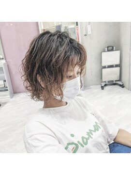 リガナッツ 池袋店(Riganuts) ふんわりパーマ