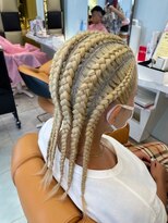 髪技空間アノン(anon)&nbsp;夏だ!コーンロウだ!!!