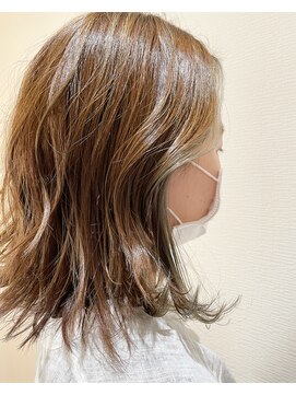 アリゲート ダイカンヤマ(Ari gate daikanyama) 20代30代40代ハイライトベージュブリーチ大人可愛い甲斐ジュンヤ