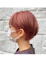 ラミ(L'ami)&nbsp;ピンクベージュ×マッシュショート