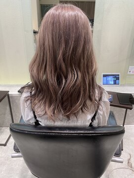 リー 尼崎(Lee) ペールピンクブラウン