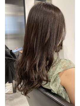 ルルディ バイ アフロディーテ銀座(luludi by APHRODITE) くびれヘア/アプリコットオレンジ/ハイライト/縮毛矯正/銀座