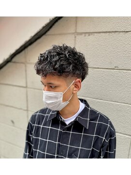 ヒロギンザ 恵比寿店(HIRO GINZA) ツーブロックビジネスショートフェードスパイラルツイストパーマ