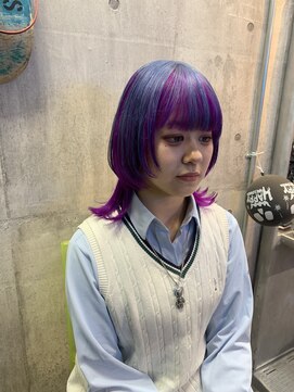 インク 渋谷(INK.) クラゲウルフ×デザインカラー