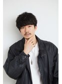 大人渋めカジュアル刈り上げないマッシュ ミニウルフ
