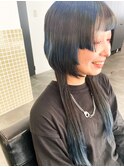 デザインカラー×クラゲヘアー