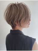 ショートボブ髪型20代30代40代50代前髪あり前髪なし【橋本】