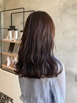 ニュイ(NUIT)&nbsp;ダブルカラーミルクティーベージュカラーブルーブラックブリーチ