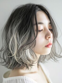 ヘアーアンドメイクアップ ケー インターナショナル 神楽坂(Ke' International)の写真/《艶やかに光り輝く透明感のあるカラーを実現！》実力派スタイリストが、あなたに似合う最旬Styleへ★