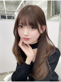 重めバング/小顔/高めレイヤースタイル♪ 上野