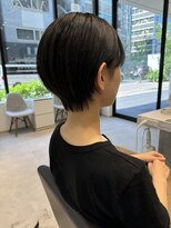 ネイロ 北千住(NeiRo)&nbsp;大人ショートボブ丸みショートカットマッシュショート前髪あり