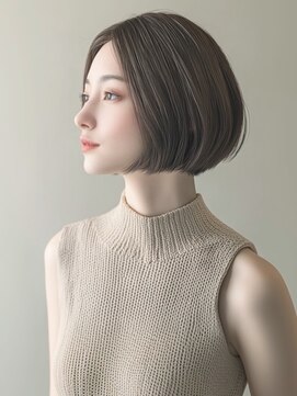 アルトリスト(Altruist Aging×HAIR&SPA) ★ダークアッシュ大人ガーリーボブ着物似合わせカット/髪質改善