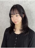 【ミディアムレイヤー】レイヤーカット/韓国ヘア/髪質改善