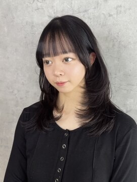 リンクエン(Link enn) 【ミディアムレイヤー】レイヤーカット/韓国ヘア/髪質改善