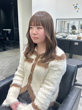 アパカバール 鳳店(Apa kabar) 透明感＊ダブルカラーでベージュカラーに変身