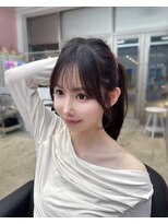 クム(kumu)&nbsp;【kumu】 ロングレイヤー/顔周りカット/栄/名古屋