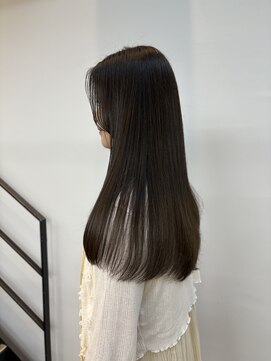 ヌープヘアーアイス(NUUP.hair ici) 20代30代40代髪質改善カラー韓国ヘアくびれ透明感