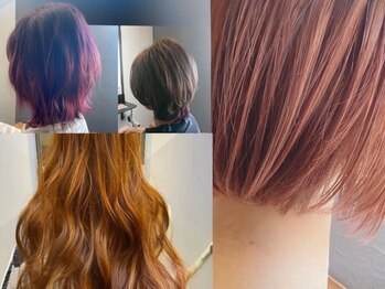 スーリール 九産大前店(Sourire)の写真/【JR九産大前】ダメージが気になる方に！髪への負担に配慮しながら潤つやカラーで女っぽさアップ♪