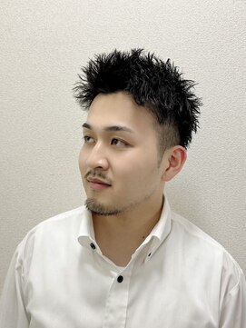 ヒロギンザ 仙台名掛丁店(HIRO GINZA) 仙台 バーバー スパイキーショート