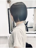 Gem Hair Studio 姉崎　シンプルかわいいぱつっとボブ