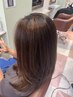 40歳以上の女性お勧め☆髪質改善ストレート＆カラー☆Cut無し29700→