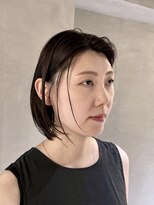 クロワ(croix)&nbsp;セミウェット× シースルーボブ