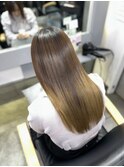 髪質改善で作る美髪ストレート/新宿/美髪矯正/艶髪