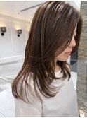 ロングレイヤー　目白　美容室