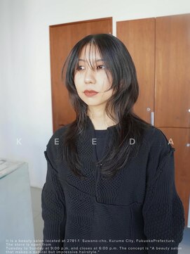 キーダ(KEEDA) 透明感/グレージュ/顔まわりカット/レイヤーカット