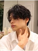 men's/メンズ/メンズカット/刈り上げセンターパート/池袋/韓国